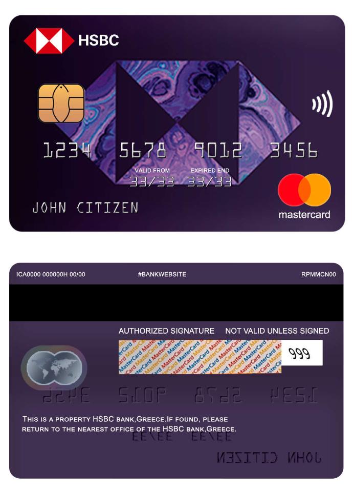 Greece HSBC mastercard